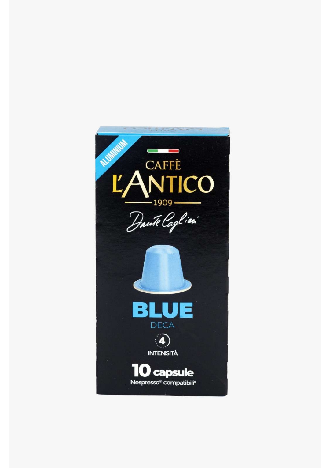 Blue100% - كبسولات قهوة منزوعة الكافيين بنكهات متنوعة